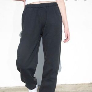 Black Rosa sweatpants
